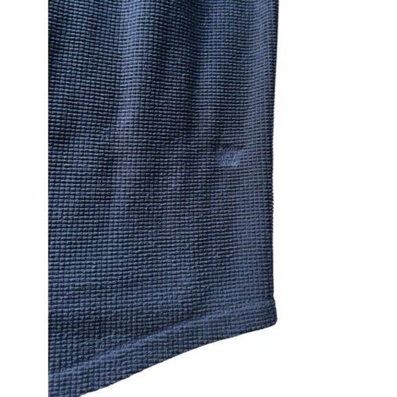 Mack Weldon Latitude Mens Sz M Total Eclipse Blue Full Zip Fleece Jacket - Picture 7 of 9